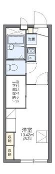 レオパレスエスポワール 柳ヶ丘の間取図