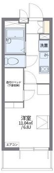 レオパレス桜尾本町の間取図
