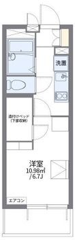 レオパレス桜尾本町の間取図