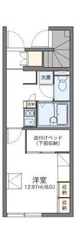 レオパレスエスポワール fmの間取図