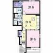 ブライト ヴィラ 2の間取図