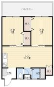 サンハイム庚午の間取図