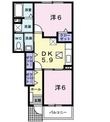 プラシード五番館の間取図