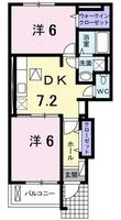 プラージュの間取図