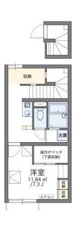 レオパレスサヤンフォレストの間取図