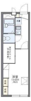 レオパレスビューテラス 若宮の間取図