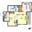リベルタ三篠の間取図