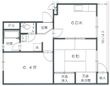 椿コーポの間取図