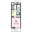 Belle Fontaineの間取図