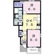 グランシャリオⅢの間取図
