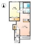 スターテラス宮内の間取図