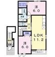 ゼファー　東棟の間取図