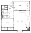川本マンションの間取図