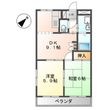ジューエイハイツの間取図