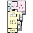 クロガネCの間取図