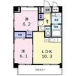 サンシャインKAWAOKAの間取図