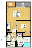 Grandtic　Vail　Ⅱの間取図
