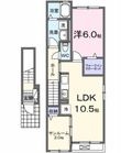 プラシード カーサ Bの間取図