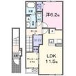 パストラーレ Eの間取図