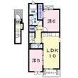フェデール　Ａの間取図