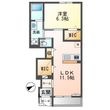 K　Houseの間取図