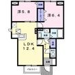 アパートメント　ベティ　Ｂの間取図