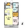 シャルマンパークサイドの間取図