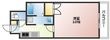 S-FORT中広通りの間取図
