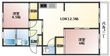 広島市西区井口1丁目の間取図