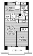 ビレッジハウス高美が丘タワー1号棟の間取図