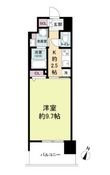 LaSante観音本町の間取図