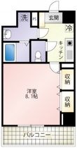 第22友建ビルの間取図