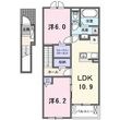 雅 C棟の間取図
