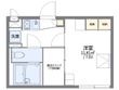 レオパレスミルラの間取図