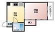 広島市西区天満町の間取図