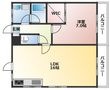 広島市西区南観音7丁目の間取図