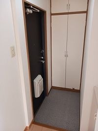 ゆったりとした玄関です