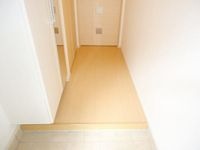 シンプルで使いやすい玄関です