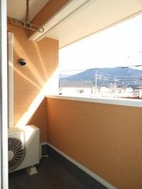 バルコニー付きです