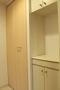 ゆったりとした玄関です