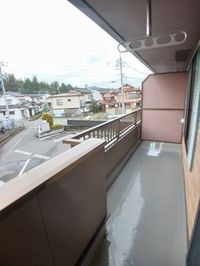 バルコニーがあります