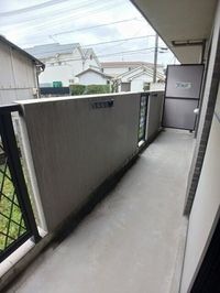 広々としたバルコニーです