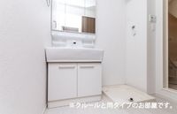 広い洗面スペース