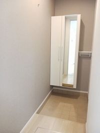 ゆったりとした玄関です
