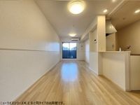 ゆったり過ごせるリビングです