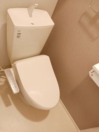 トイレもきれいです