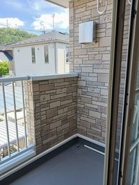 広々としたバルコニーです