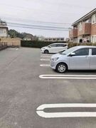 駐車場に車を止められます
