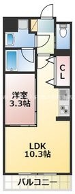 熊本市中央区水前寺3丁目の間取図