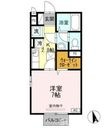 熊本市北区山室３丁目の間取図